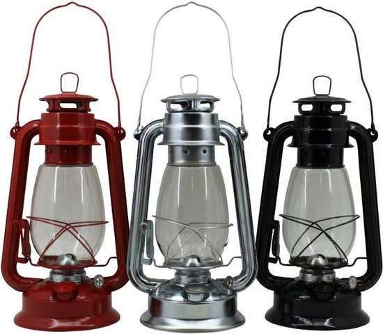 Antieke koperen olielamp/olie l& tafellamp lampenkap glas-goud