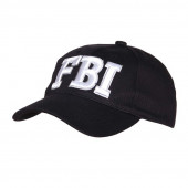 Baseball cap FBI witte tekst