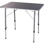 Kampeer tafel weer bestendig / waterproof 60 x 80cm hoog 50/70cm verstelbaar