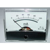 Paneelmeter 60x46, 0-100mA DC