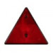 Reflector driehoek rood