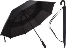 Excellent Houseware Paraplu Fiber 75 Cm Zwart