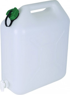 Jerrycan 20 liter groene dop met kraan