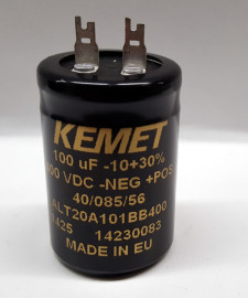 KEMET 100uF-400V