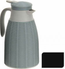 Thermoskan 1 liter Blauw of wit