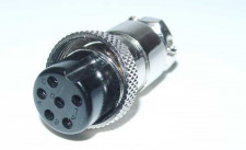 Microfoon plug 6 polig.