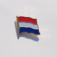 Embleem NL vlag metaal