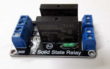 Relais print tweevoudig met solid-state relais