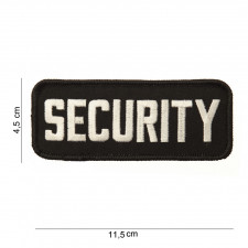 Security embleem rechthoek