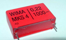 WIMA MKS-4 0,22uF-1500V