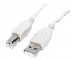 USB A Male - USB B Male 3m kabel 