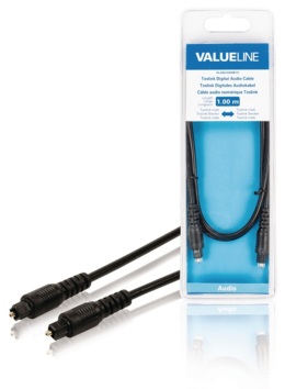 Digitale Audiokabel TosLink Male - TosLink Male 1m