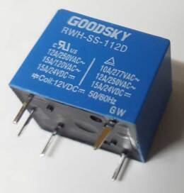 Printrelais 12 volt
