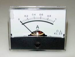 Paneelmeter 60x46, 0-1Amp