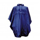 Regenponcho blauw