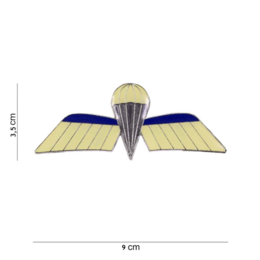 Embleem metaal Nederlandse para wing 15201 #6092