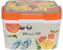 Koelbox summer time 5 liter beige