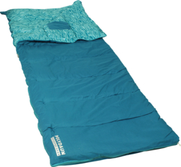 Beach house all round slaapzak Turquoise 80x210 cm