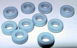 Ringkerntjes, ferriet, 10 stuks. 11x5mm