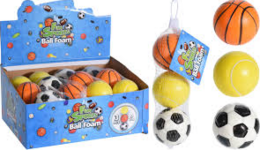 Foam ballen 3 stuks