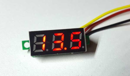 Voltmeter moduultje 0-50V