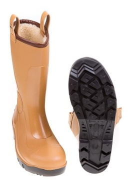 PVC Veiligheidslaars S5 Gevoerd / Tan Rigger