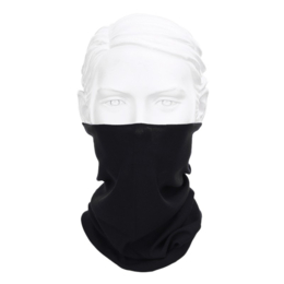 Kolsjaal Face wrap zwart