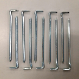 Grondpen Vierkant 16 cm 10 stuks