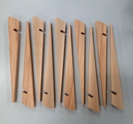 Houten zand haringen 40 cm 10 stuks