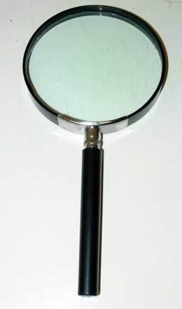 Handloep diam. 100mm Loep / Vergrootglas