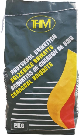 Houtskool briketten 2 kilo