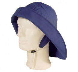 Zuidwester blauw / regenhoed