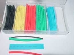 Krimpkous assortiment, 100 stukjes, gekleurd of zwart
