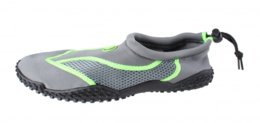 Waterschoenen heren grijs/groen