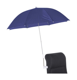 Bo-Camp - UV Stoelparasol -Ø 106cm - blauw