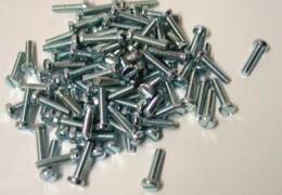 M3x12 boutjes, 100 stuks