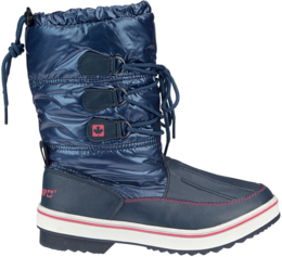 SNOWBOOTS SR • GLOSSED TROTTER II • Marine/Fluorroze