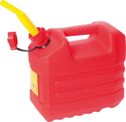 Eda Benzine Jerrycan - Met Tuit - 10 Liter - Rood