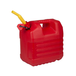 EDA - Benzine jerrycan - Met tuit - 20 Liter - Rood