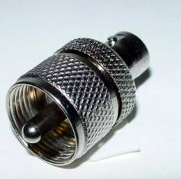 Adapter PL male-BNC female