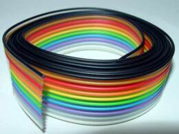 Bandkabel 10 aderig, 2 meter