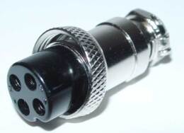 Microfoon plug, 4 polig