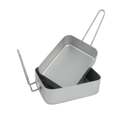 Mestin - Pannenset - Gamelle - 2-Delig - Aluminium