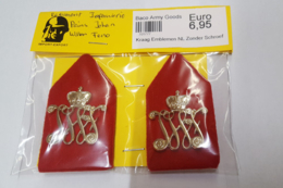 Kraag Emblemen Infanterie Regiment Johan Willem Friso