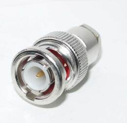 BNC plug, male, 50 ohm