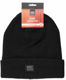 Heat keeper Heren Thermo Muts Wind proof zwart