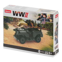 Sluban WWII Jeep US Army M38-70210 #16141