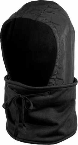 Heat Keeper Thermo fleece heren bivakmuts waterafstotend zwart