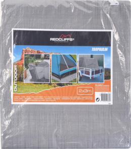 Redcliffs Afdekzeil Grijs - 2 x 3 meter