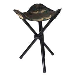 Drie-poots krukje camouflage